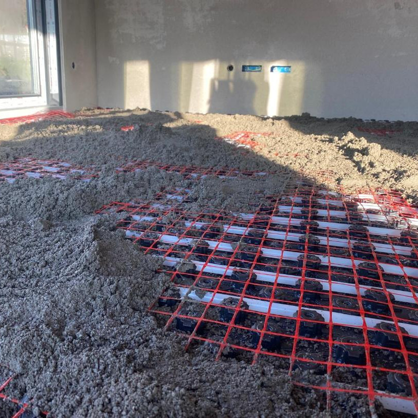 how solidian primafloor reinforced both indoor and outdoor screeds in a villa project2